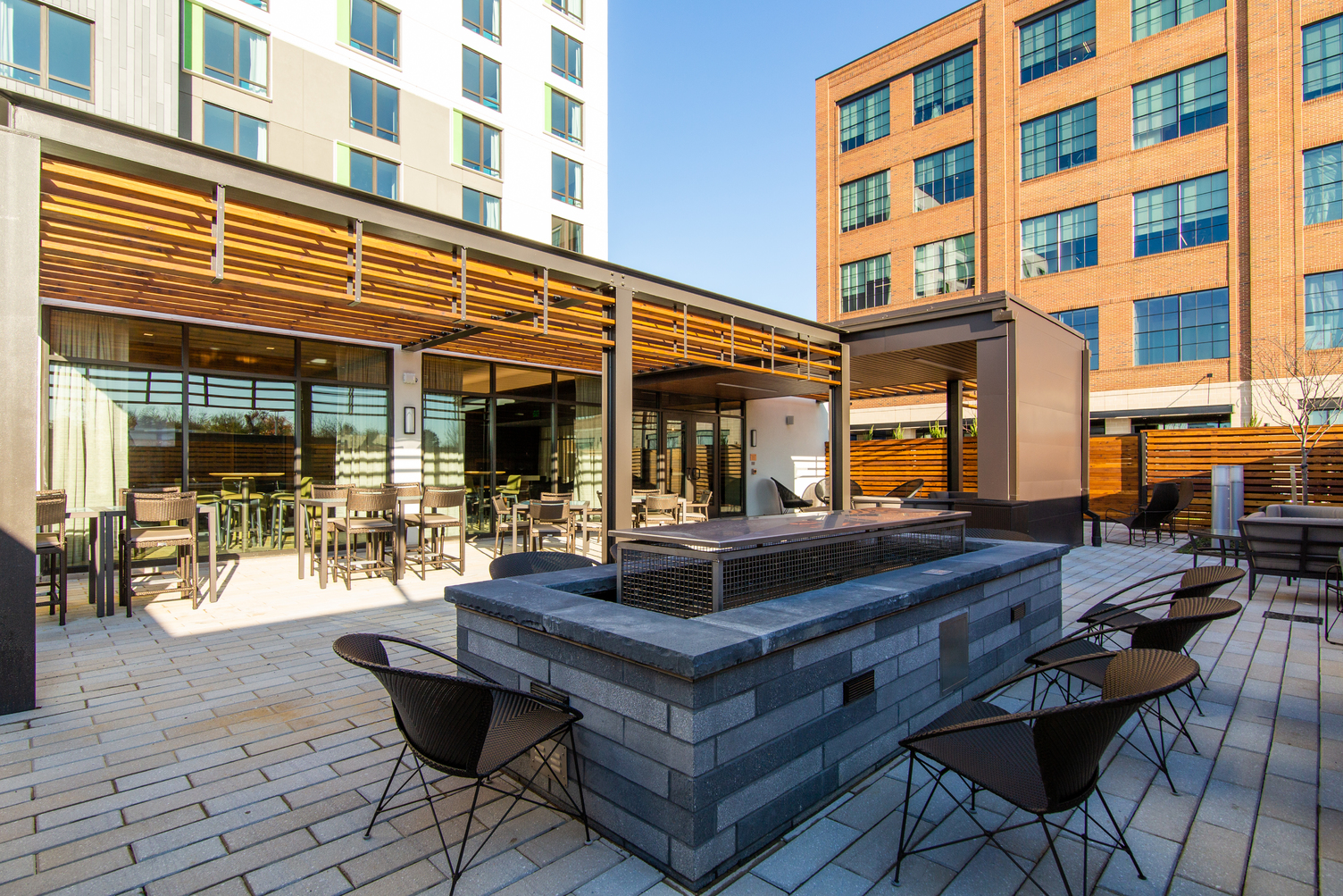 McHenry Row Office and Courtyard by Marriott Hotel