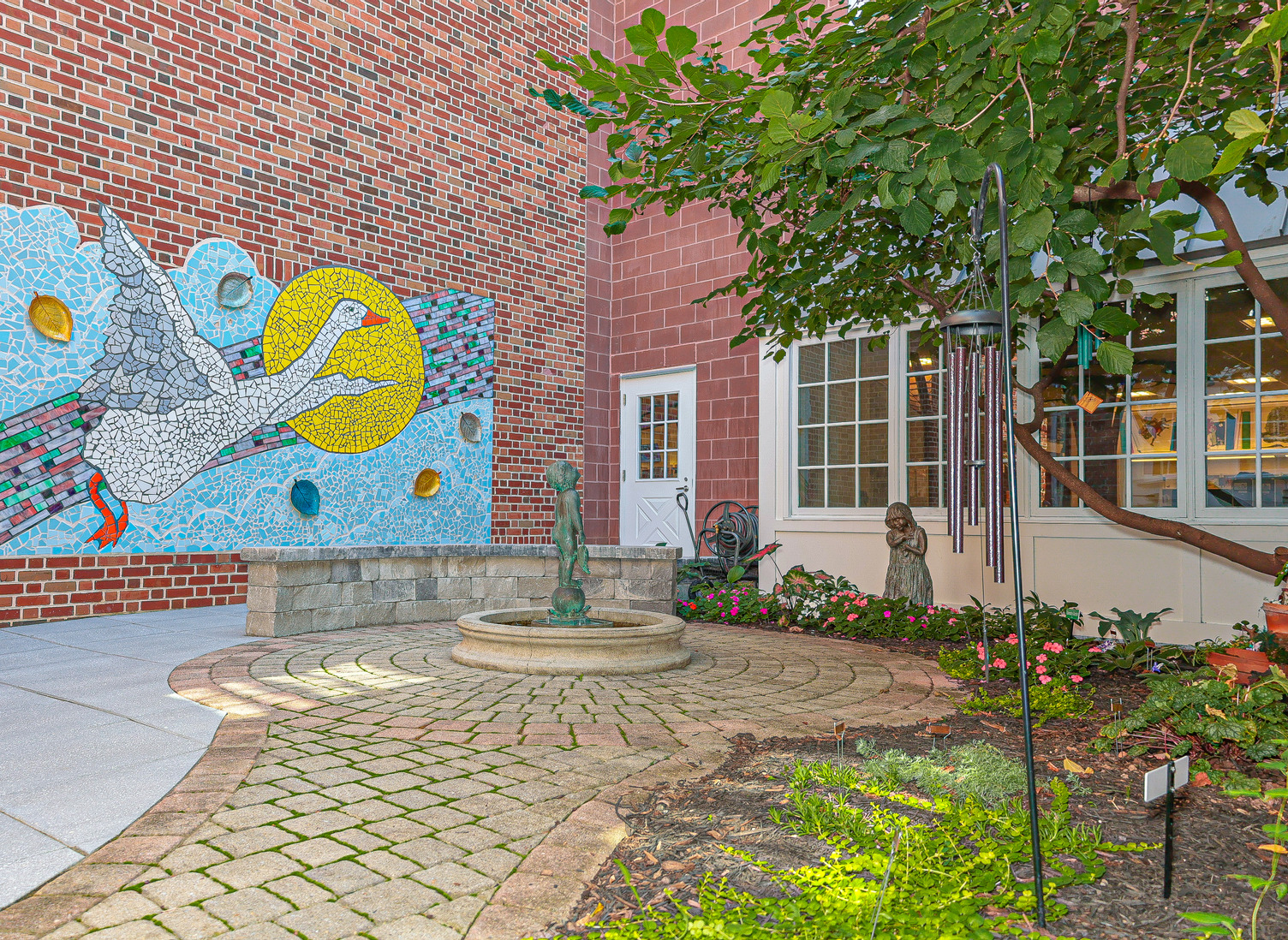 Martin Library Outdoor Patio featuring gardening classes