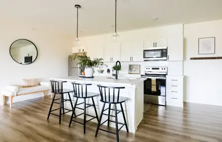 Interiors at Flats at Hampden Multi-Family Apartments