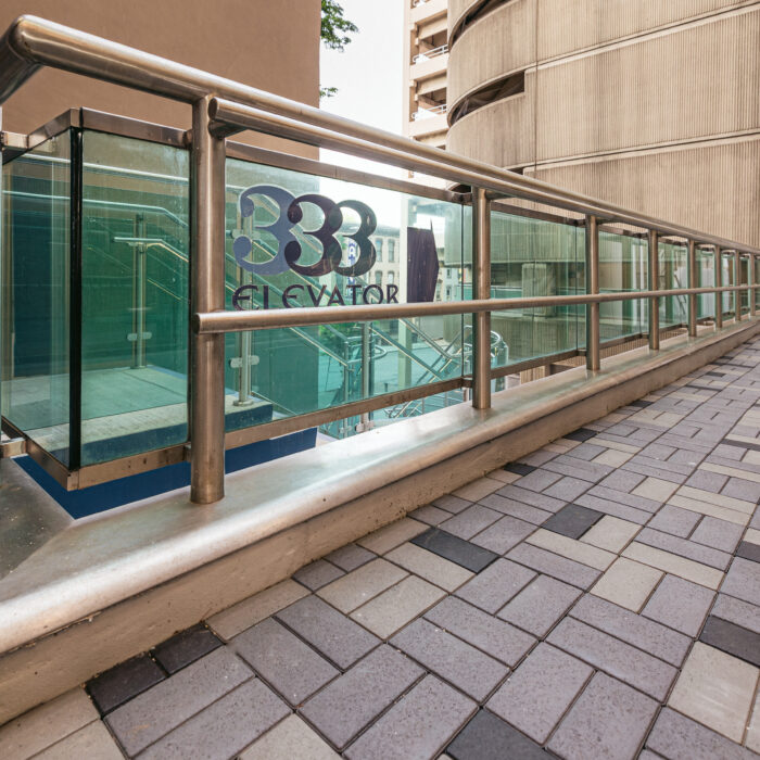 333 Market Street exterior walkway renovation in Harrisburg, PA