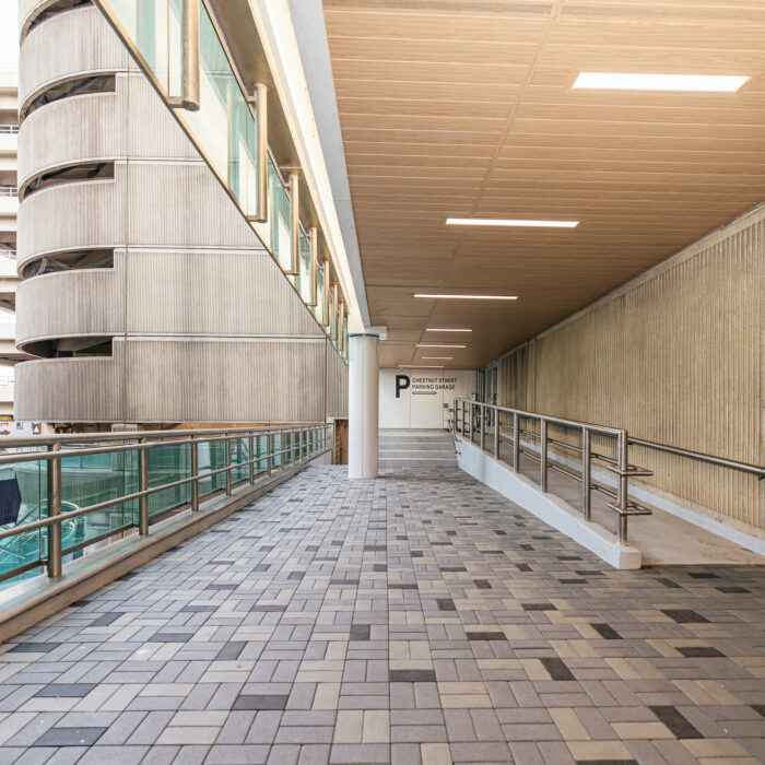333 Market Street exterior walkway renovation in Harrisburg, PA
