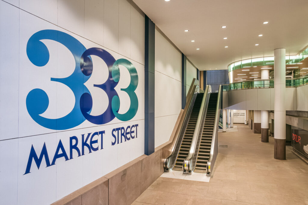 333 Market Street exterior walkway renovation in Harrisburg, PA